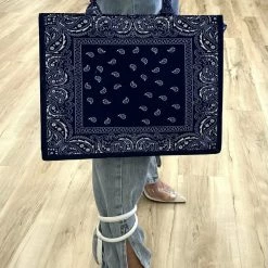 Jessica Bara Christine Bandana Print Tote Bag