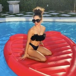 Influencer Style Jessica Bara Bobby Tube Top Organza Bikini Set