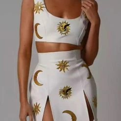 Jessica Bara Sunisa Sun And Moon Two Piece Set
