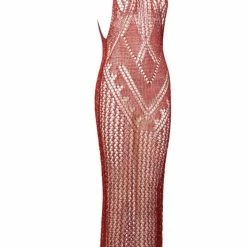 Jessica Bara Connie Knit High Collar Cover Up