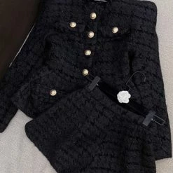 Jessica Bara Lannie Tweed Blazer & Short Two Piece Set The Ultimate Blazer