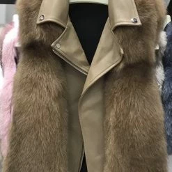 Jessica Bara Jaime Fur & Leather Vest Reve Doll Essentials