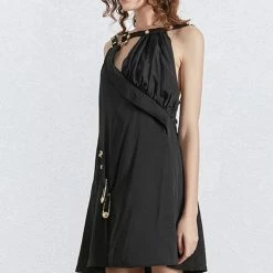 Jessica Bara Josie Pin Embellished Dress