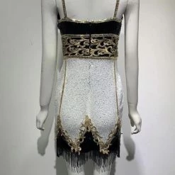 Jessica Bara Mirabel Sequin Fringe Mini Dress The Event Shop