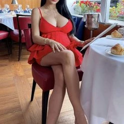 Jessica Bara Oakley Bandage Bodycon Mini Dress