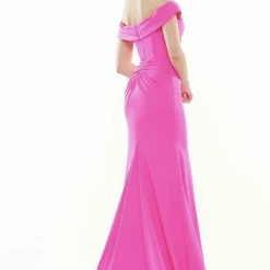 The Event Shop Colors Dress Off The Shoulder Ruched Back Gown