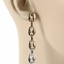 Jessica Bara Callie Chain Link Dangle Earring Accessories