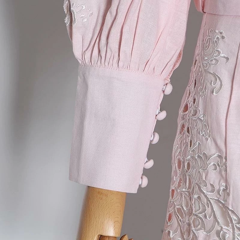 Jessica Bara Leia Embroidered Top And Short Two Piece Set Summer Lovin'