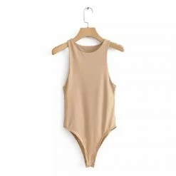 Reve Doll Essentials Jessica Bara Chelsea High Neckline Bodysuit