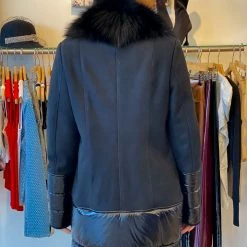 Reve Doll Essentials Luigi Long Sleeve Fur Puffer Jacket