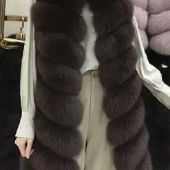 Reve Doll Essentials Jessica Bara Katrina Long Fur Vest