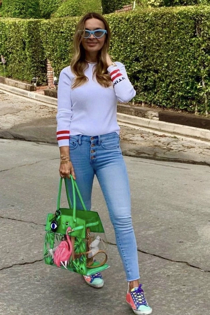 De Vesi Beverly Hills Edition II Hand Painted Handbag Influencer Style