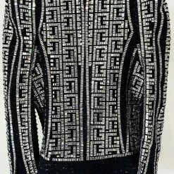 Birthday Suit Jessica Bara Alaia Fully Beaded Crystal Blazer