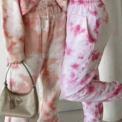 Jessica Bara Jay Tie Dye High Waisted Jogger Reve Doll Essentials