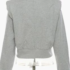 Reve Doll Essentials Jessica Bara Kora Long Sleeve Shoulder Pad Top