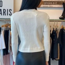 Jessica Bara Ellis Long Sleeve Knit Cardigan