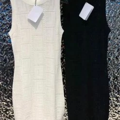 Jessica Bara Pam Sleeveless Knit Mini Dress