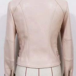 Jessica Bara Darren Faux Leather Motorcycle Biker Jacket Best Sellers