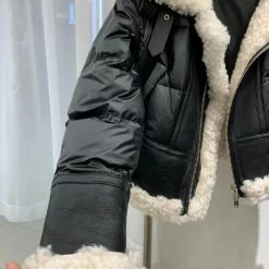 Reve Doll Essentials Jessica Bara Cassidy Shearling Oversized Puffer Coat