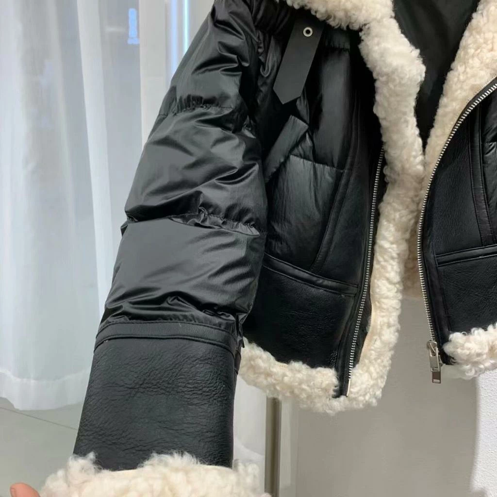 Reve Doll Essentials Jessica Bara Cassidy Shearling Oversized Puffer Coat