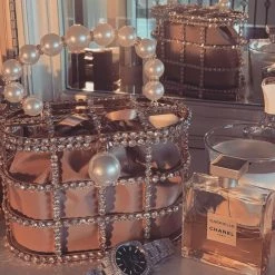 Jessica Bara Tammy Pearl And Diamond Clutch