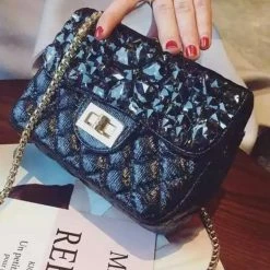 Jessica Bara Avalynn Rhinestone Clutch