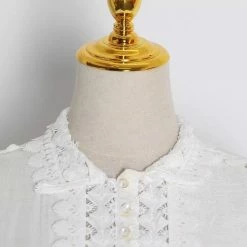 Jessica Bara Saint Long Sleeve Embroidered Mini Dress Summer Lovin'