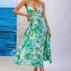 Jessica Bara Analeah Floral Cut Out Maxi Dress Summer Lovin'