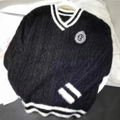 Jessica Bara Liberty Long Sleeve Knit Sweater