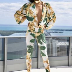 Cioccolato Eliya Jungle Baroco Print Two Piece Set Summer Lovin'