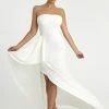 Nicole Bakti Strapless High Low Gown The Event Shop