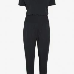 Reve Doll Essentials Commando Butter Relaxed Tee Jumpsuit