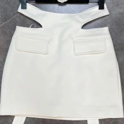 Reve Doll Essentials Jessica Bara Quinta High Rise Strapped Mini Skirt