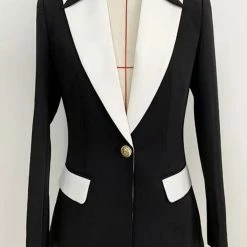 Jessica Bara Brianna Color Contrast Blazer Reve Doll Essentials