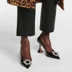 Jessica Bara Kimberly Rhinestone Patent Leather Heels Reve Doll Essentials