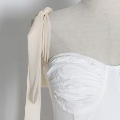 Summer Lovin' Jessica Bara Marie Shoulder Bow Tank Top