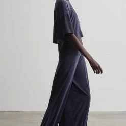 Bottoms Commando Vegan Silk Wide Leg Pant