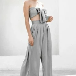 Jessica Bara Micki High Waisted Two Piece Set Birthday Suit