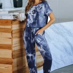 Jessica Bara Elisha Tie Dye Jumpsuit Reve Doll Essentials