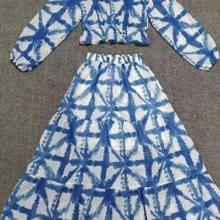 Summer Lovin' Jessica Bara Maura Long Sleeve Top And Maxi Skirt Two Piece Set