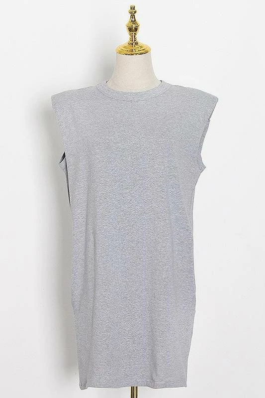 Jessica Bara Nora Sleeveless T Shirt Mini Dress