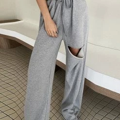 Jessica Bara Wray Slash High Waisted Sweatpants