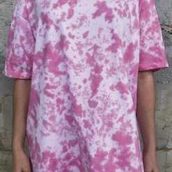Best Sellers Jessica Bara Kiki Tie Dye Oversized T-Shirt