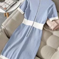 Jessica Bara Draven Short Sleeve Bodycon Mini Dress