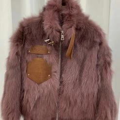Jessica Bara Megan Fur & Leather Buckle Jacket Reve Doll Essentials