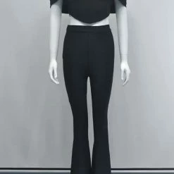 Jessica Bara Rozina Bandage Corset Top And Pants Two Piece Set