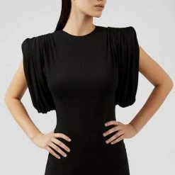 Jessica Bara Lawrence Short Sleeve Bodycon Mini Dress