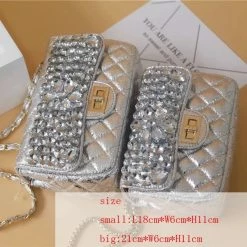 Jessica Bara Avalynn Rhinestone Clutch