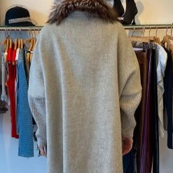 Luigi Long Sleeve Fur Knitted Jacket Reve Doll Essentials