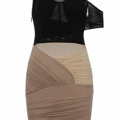 Jessica Bara Targol Bandage Mini Dress